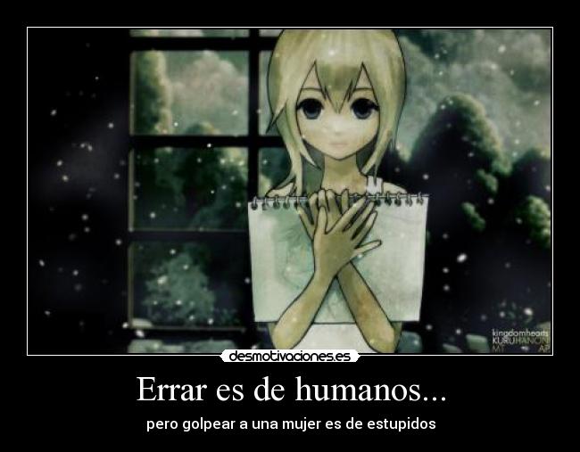Errar es de humanos... - 