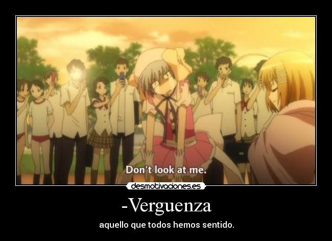 -Verguenza -