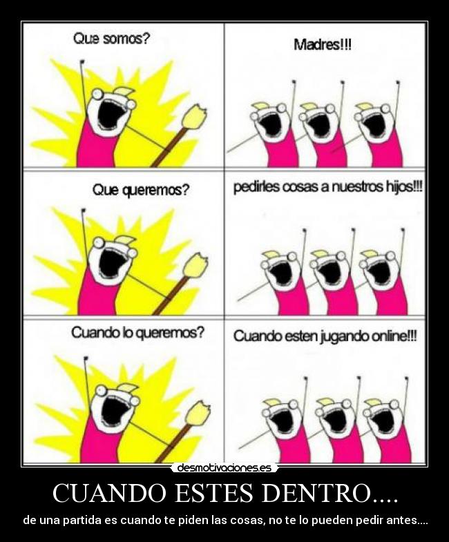 CUANDO ESTES DENTRO.... -