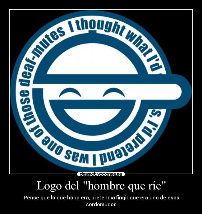 Logo del hombre que ríe -