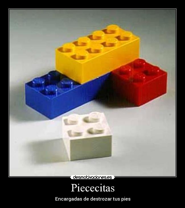 Piececitas - Encargadas de destrozar tus pies