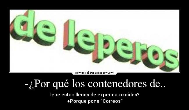 carteles leperonumer1 desmotivaciones