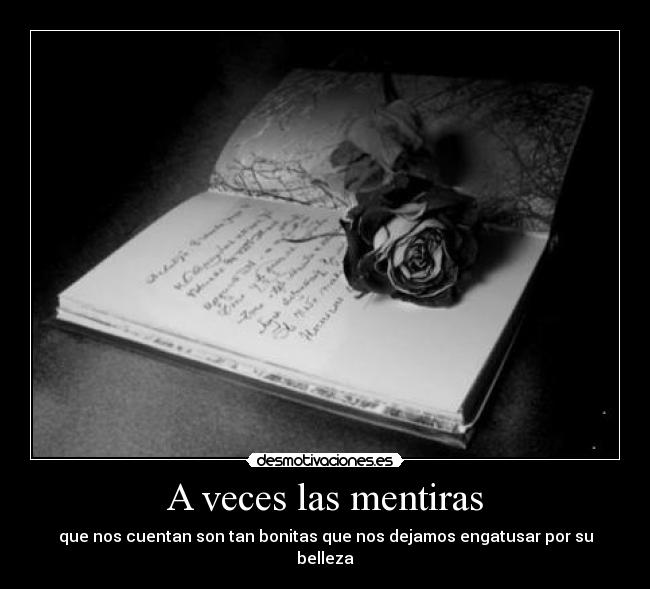 A veces las mentiras - 
