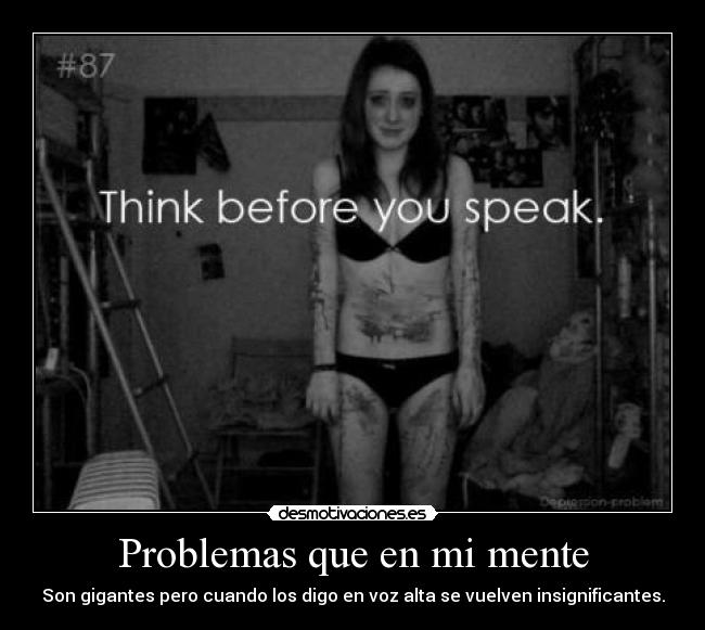 carteles problemas nada que decir desmotivaciones