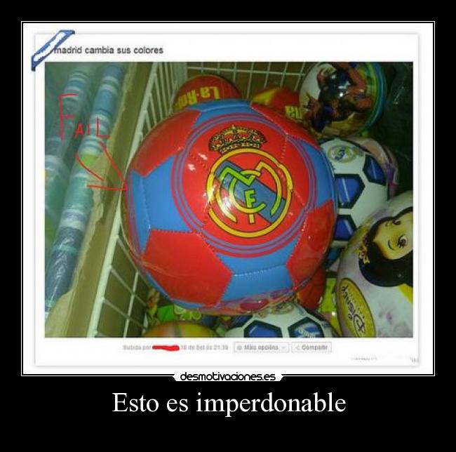 Esto es imperdonable - 