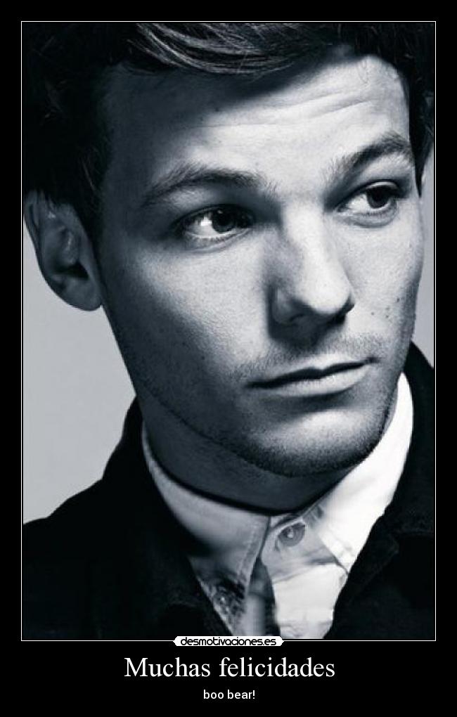 Muchas felicidades - boo bear!