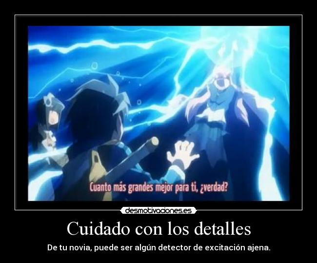 Cuidado con los detalles - 