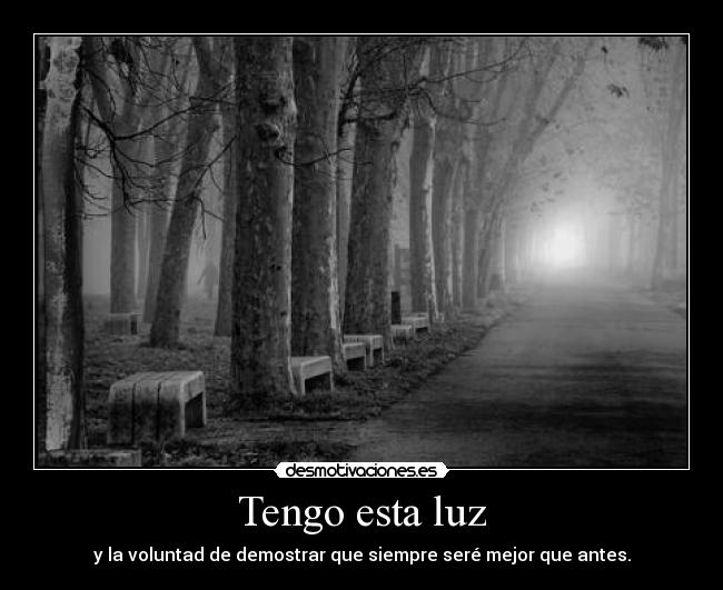 Tengo esta luz -