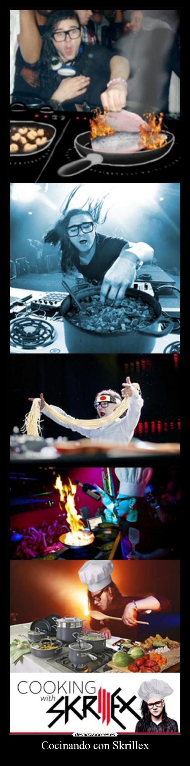 Cocinando con Skrillex - 