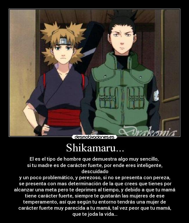 Shikamaru... - 