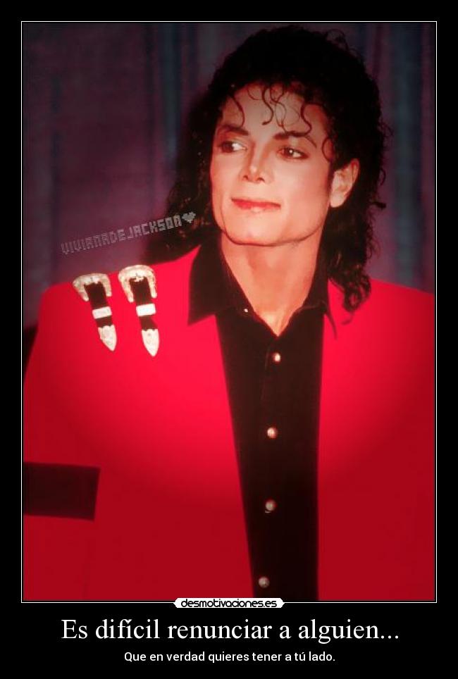 carteles michael jackson love you desmotivaciones