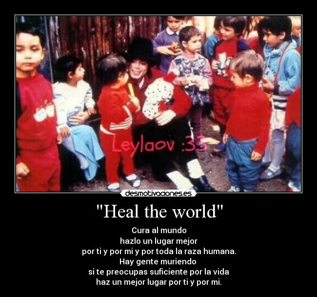 Heal the world - 