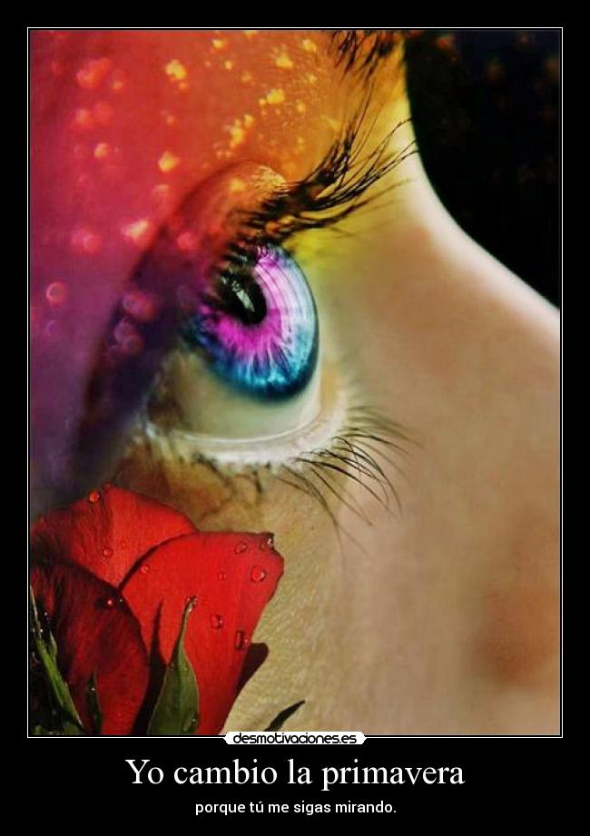 Yo cambio la primavera - 