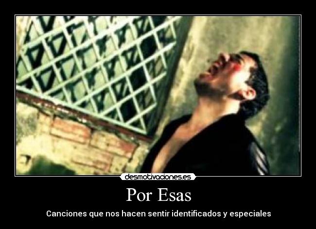 Por Esas - Canciones que nos hacen sentir identificados y especiales