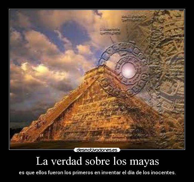La verdad sobre los mayas -