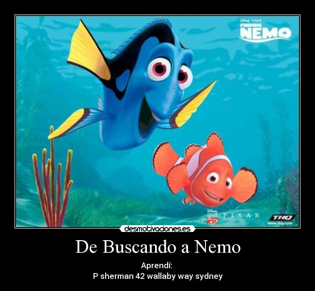 De Buscando a Nemo - 