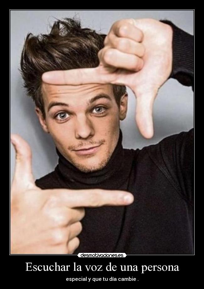 Escuchar la voz de una persona -