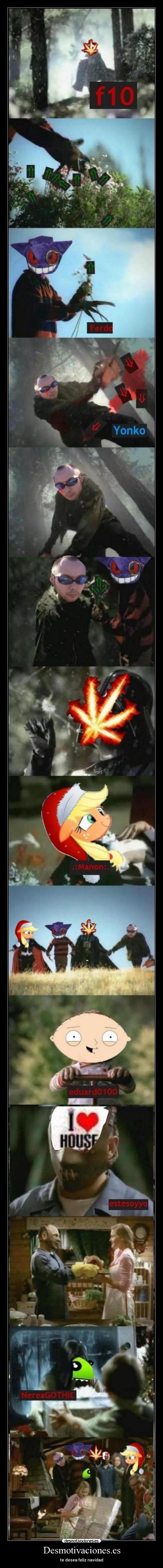 Desmotivaciones.es - te desea feliz navidad