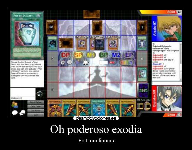 Oh poderoso exodia - En ti confiamos
