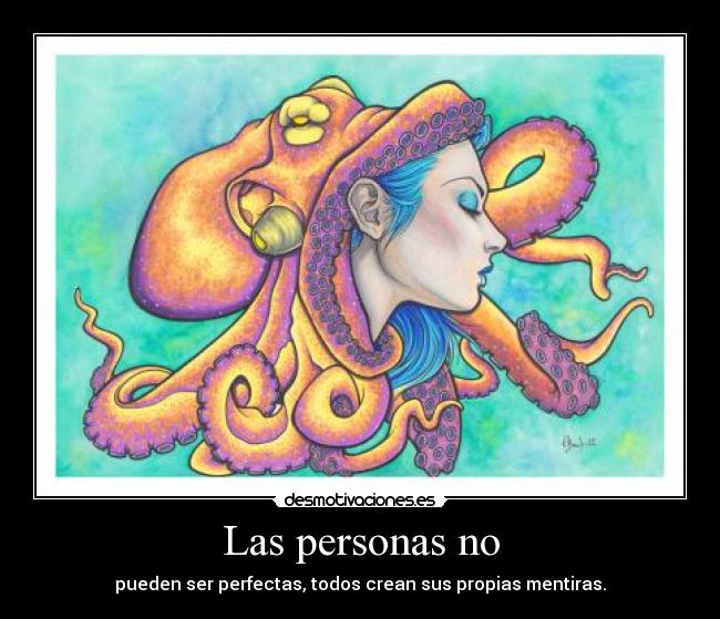 Las personas no -