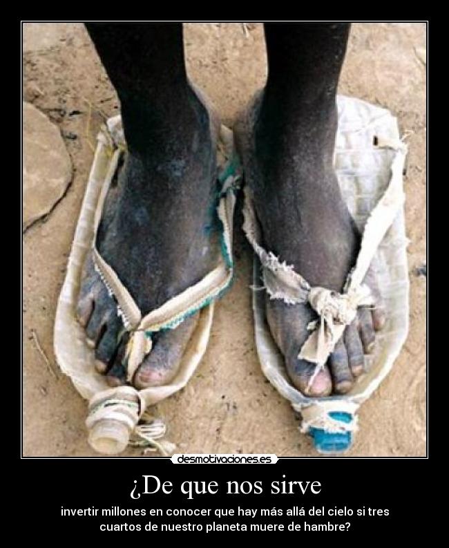 ¿De que nos sirve -