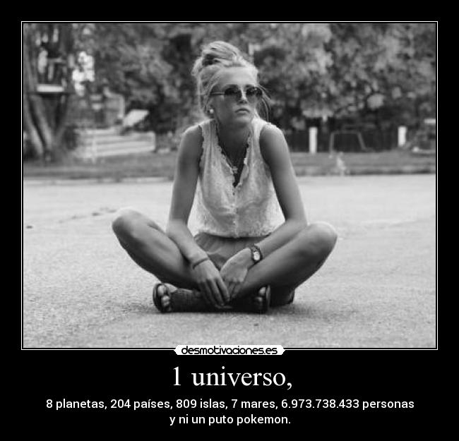 1 universo, -