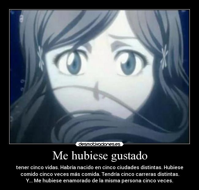 Me hubiese gustado - 