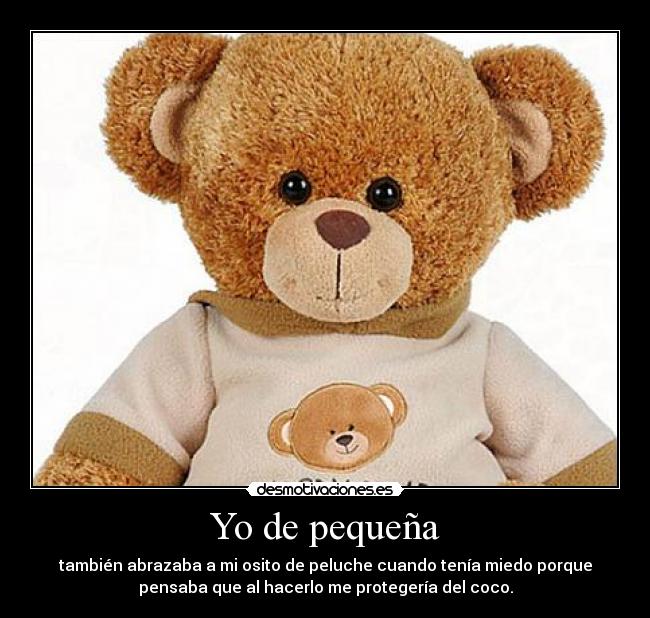 Yo de pequeña - 