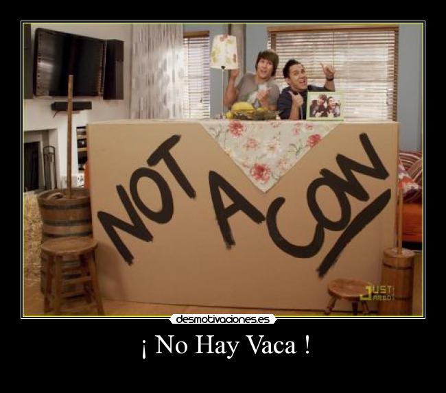 ¡ No Hay Vaca ! -