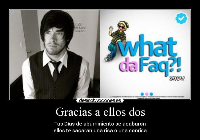 Gracias a ellos dos Desmotivaciones
