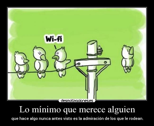 Lo mínimo que merece alguien - 