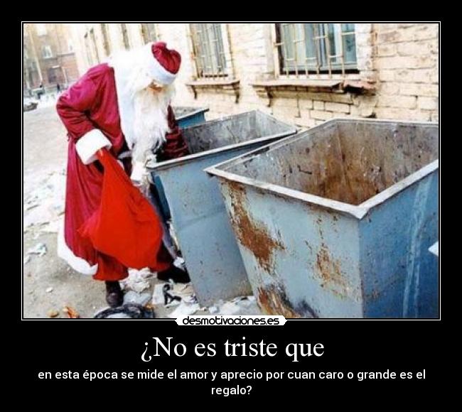 ¿No es triste que - 