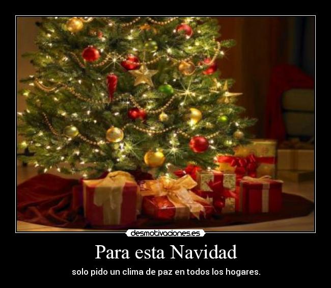 Para esta Navidad -