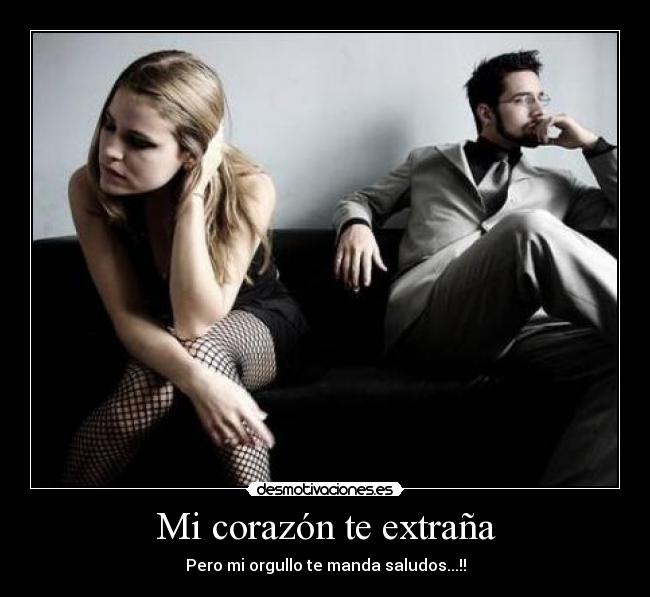 Mi corazón te extraña -