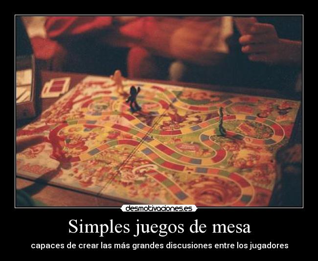 Simples juegos de mesa -