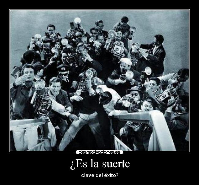 ¿Es la suerte -
