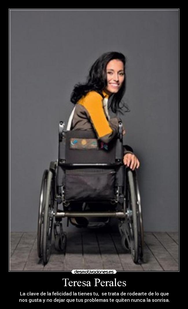 carteles sirena paralimpica felicidad sonrisa desmotivaciones