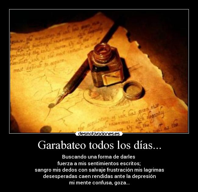 Garabateo todos los días... - 