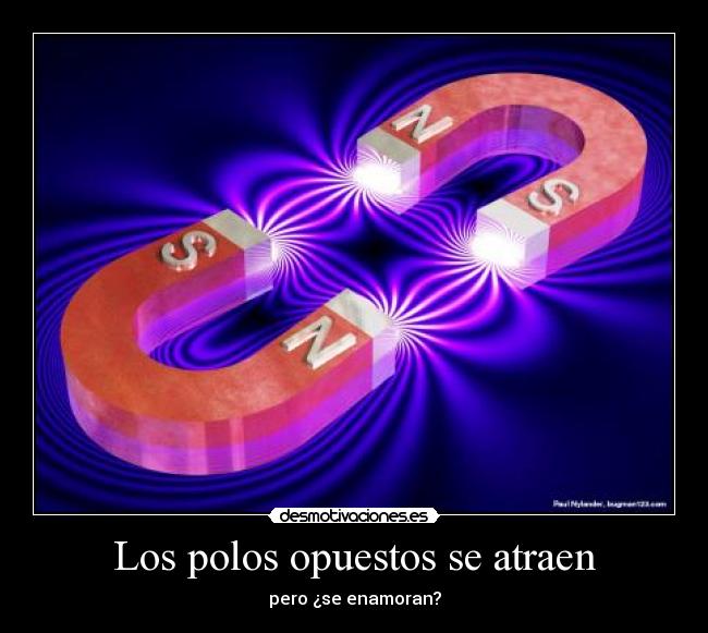 carteles amor polos opuestos kathe quiero desmotivaciones