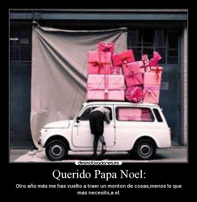 carteles papa noel desmotivaciones