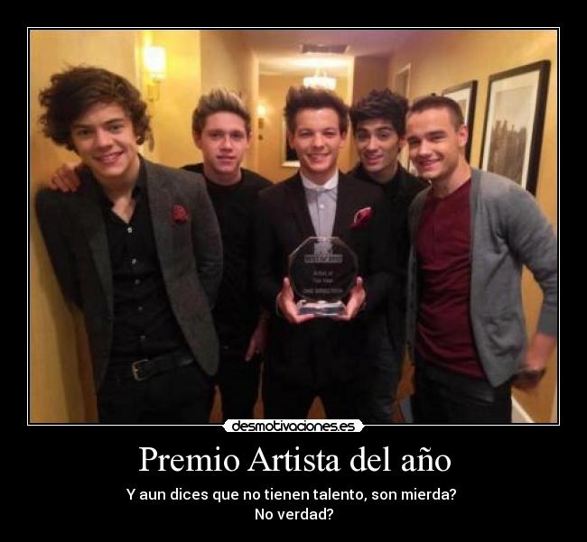 Premio Artista del año - 