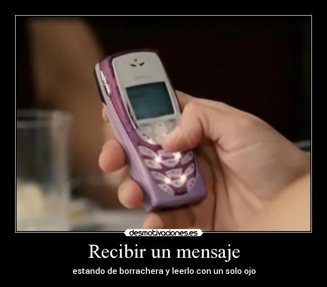 carteles recibir mensaje desmotivaciones