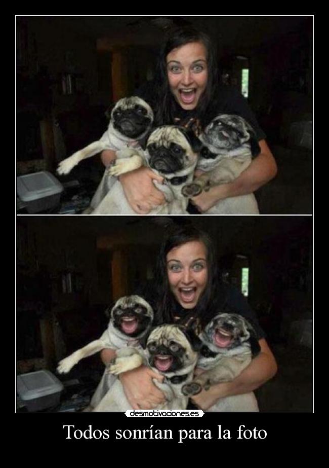 Todos sonrían para la foto -