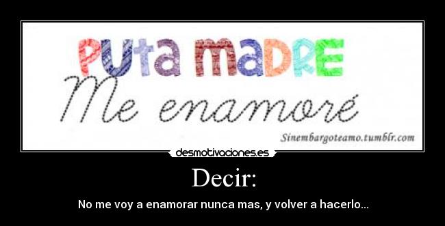 carteles amor desmotivaciones