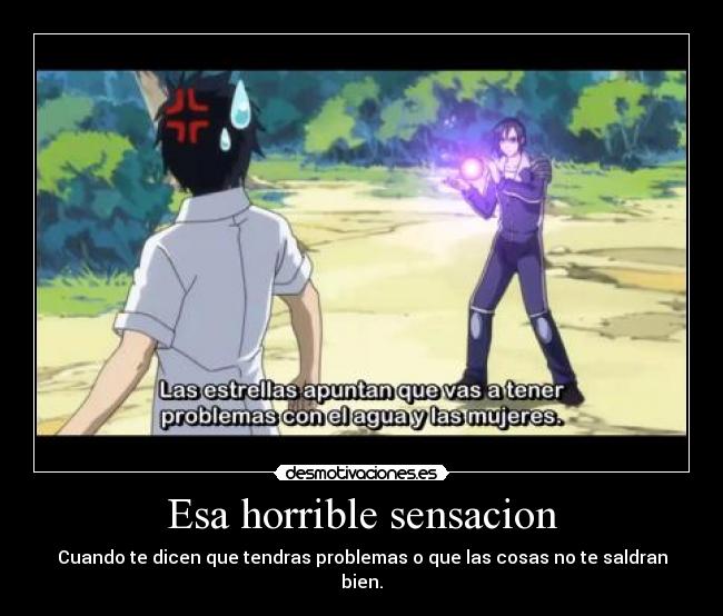 Esa horrible sensacion - 
