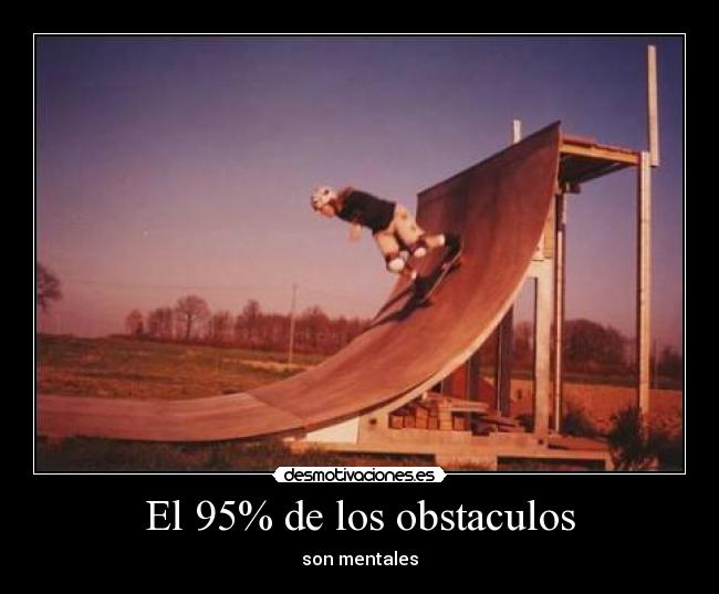 carteles obstaculos mente desmotivaciones