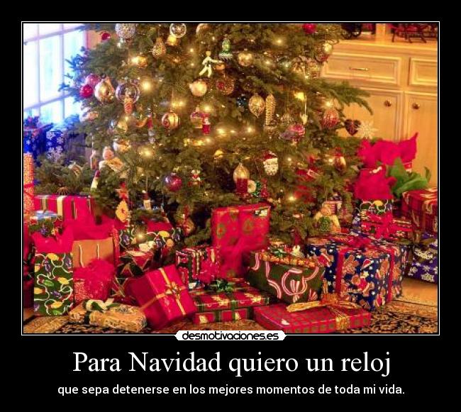 Para Navidad quiero un reloj - 