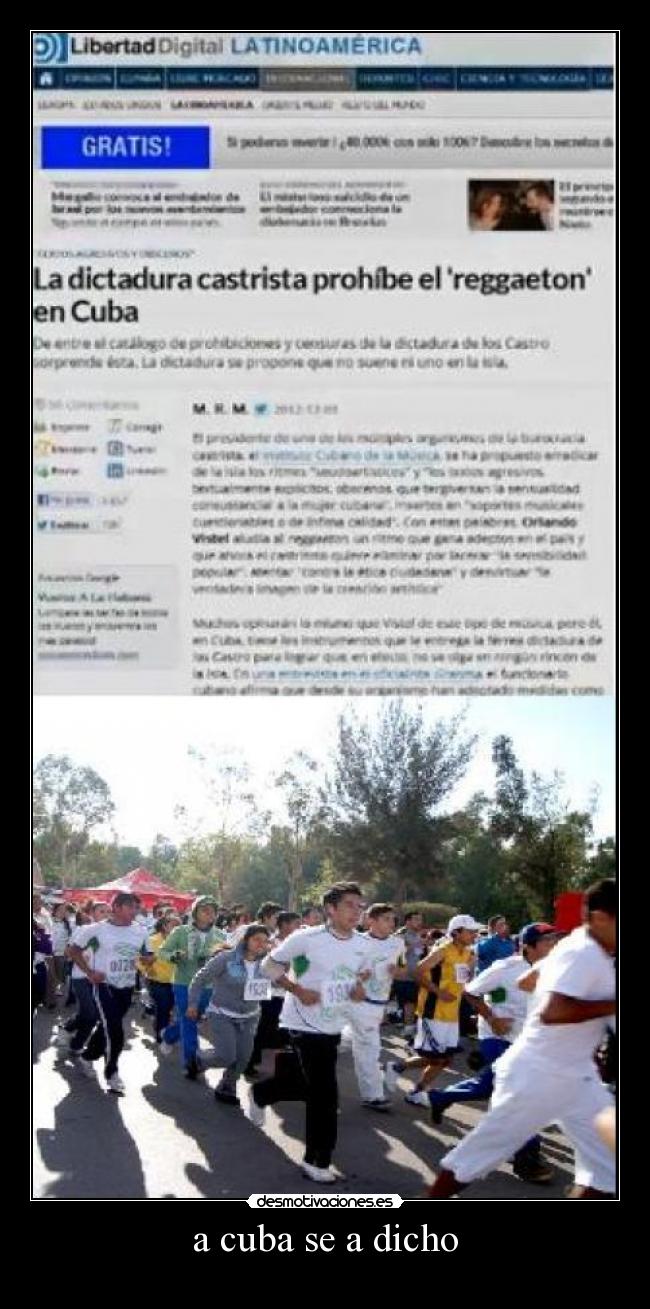 a cuba se a dicho -