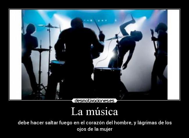 La música -