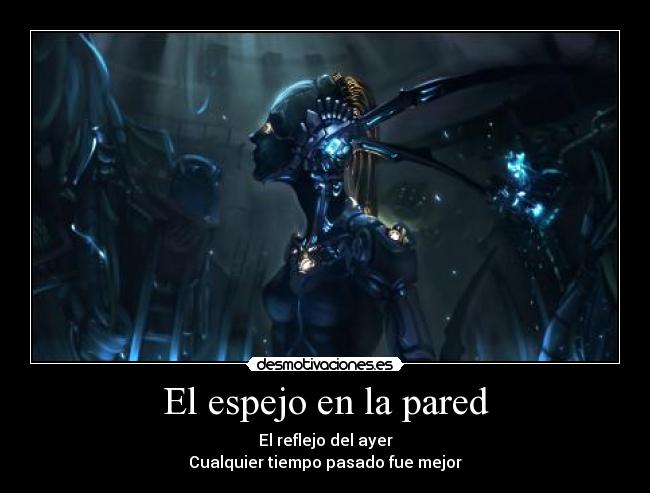 El espejo en la pared -